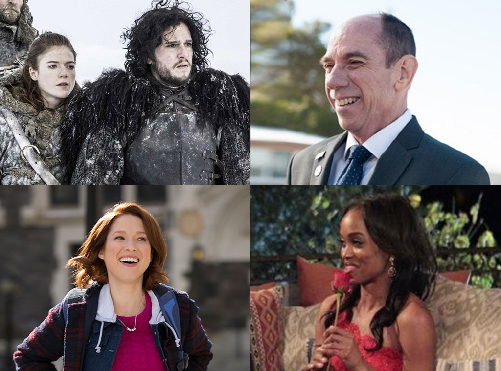 Game Of Thrones, Twin Peaks, Unbreakable Kimmy Schmidt, Rachel Lindsay, Spring Summer TV Game Of Thrones, Twin Peaks, Unbreakable Kimmy Schmidt, Rachel Lindsay, Spring Summer TV